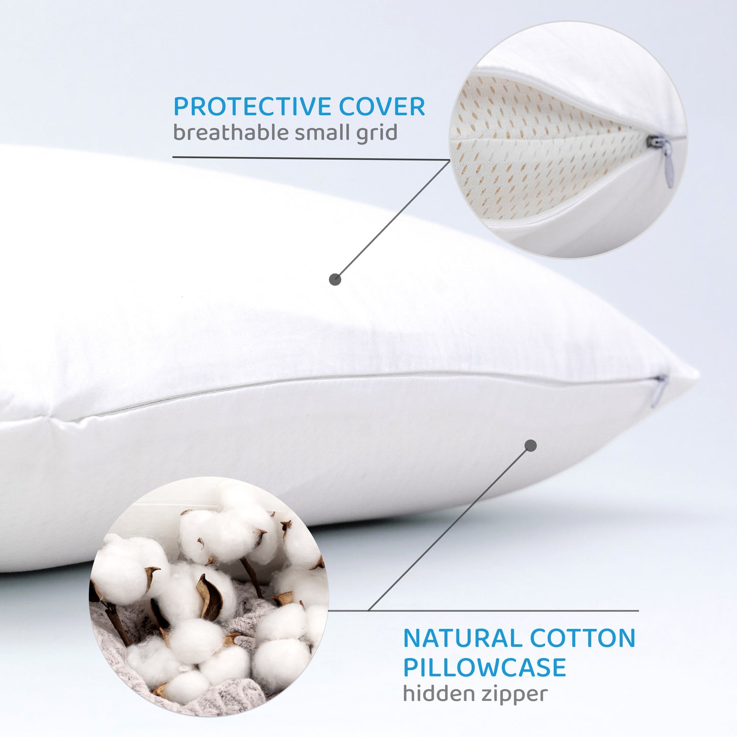 King Size Natural Latex Pillow