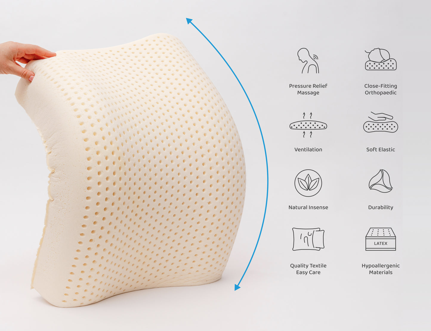Contour Natural Latex Pillow